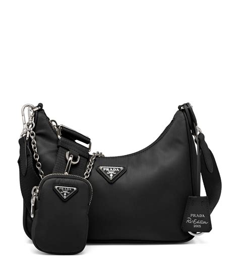 prada black nylon re-edition 2005 bag|prada re edition saffiano leather.